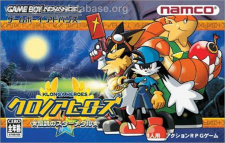 Cover Klonoa Heroes - Densetsu no Star Medal for Game Boy Advance